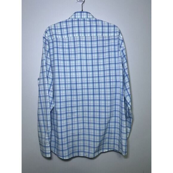 Peter Millar Crown Crafted Men's Size XL Performance Plaid Sport Shirt $200 NWT - Picture 2 of 13